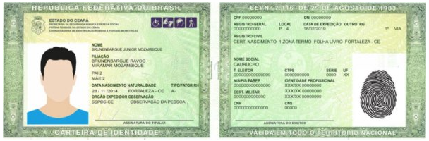 Carteira de Identidade (RG)