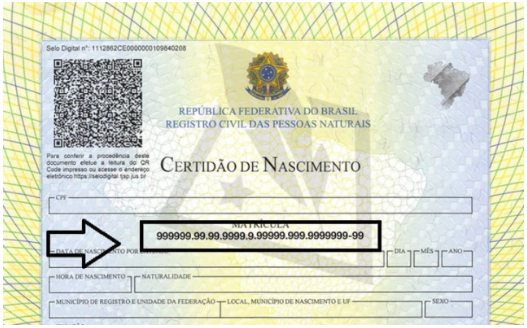 Certidão de Nascimento